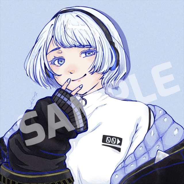 納品イラスト(SNSアイコン)