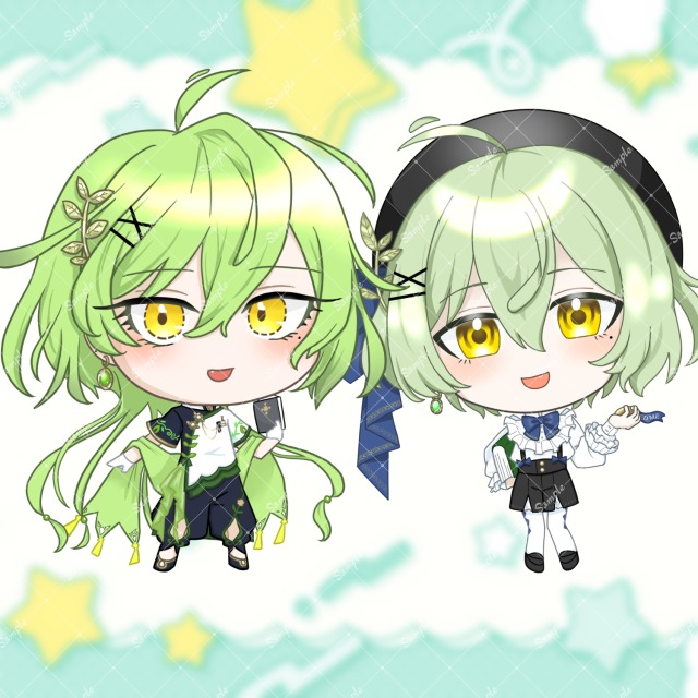 デフォルメイラスト　言瀬詩日①