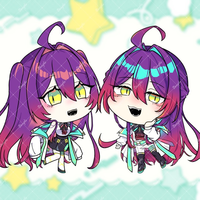 デフォルメイラスト　双世燐檎 様