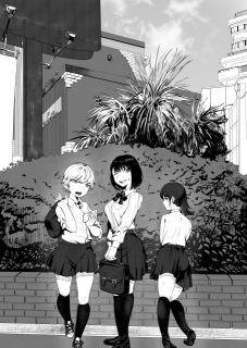 背景有り グレーイラスト