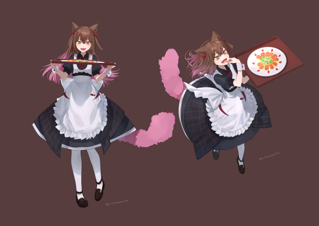 オリジナルキャラクター立ち絵イラスト