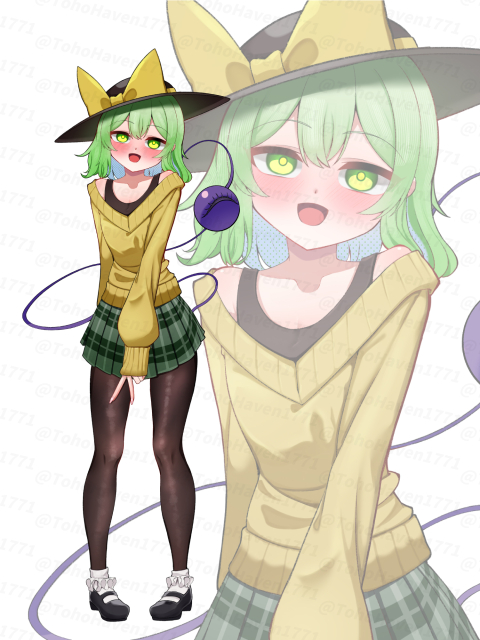 立ち絵(東方project/古明地こいし)