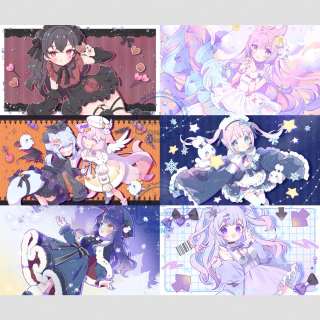 サムネサイズのイラストサンプル