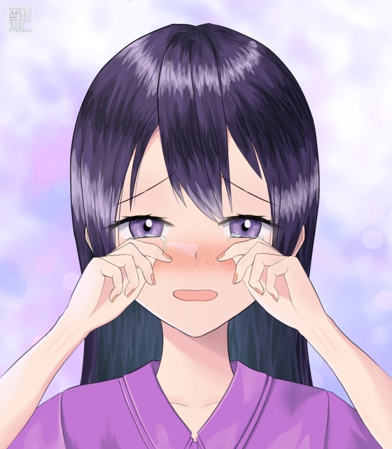 泣き顔の美女アイコン