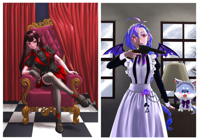 一枚絵サンプル