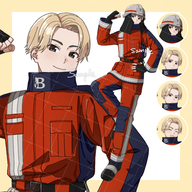 TRPG立ち絵(全身)