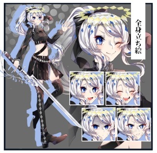 ファンタジー風立ち絵