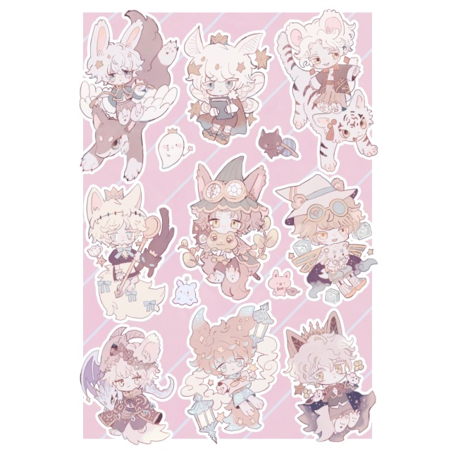 キャラクターデフォルメ