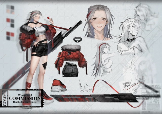 参考作品：キャラクターデザイン