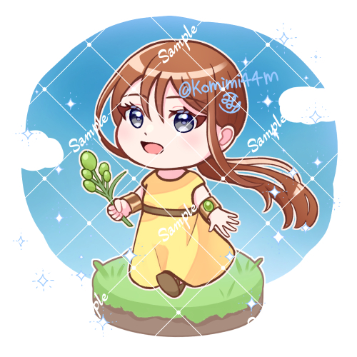 デフォルメイラストサンプル