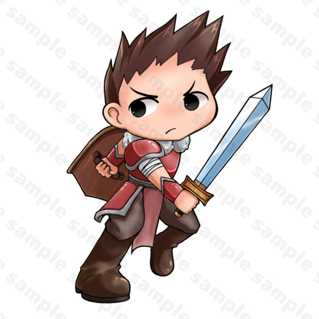 デフォルメ_戦士