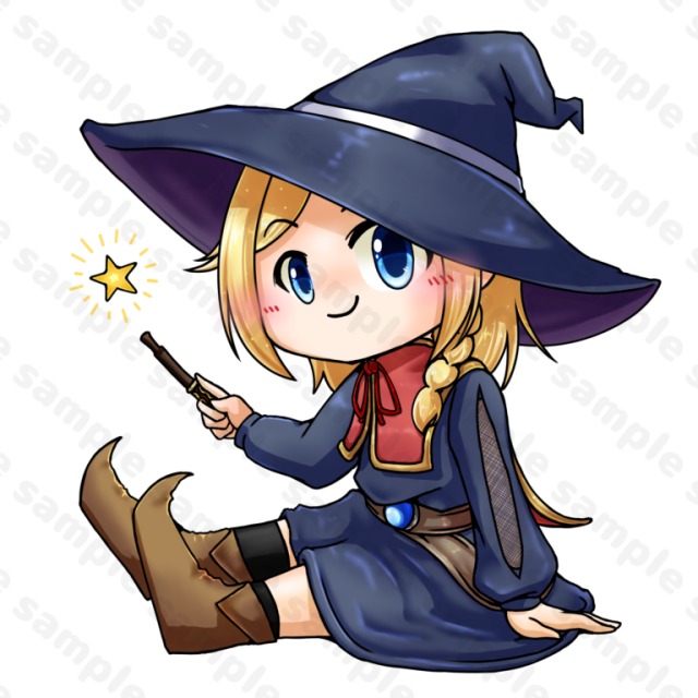 デフォルメ_魔法使い