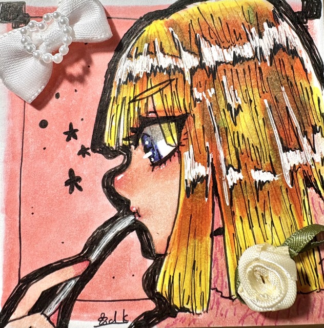 デコレーション豆色紙