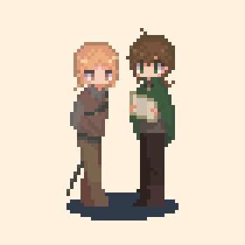 ミニキャラドット絵