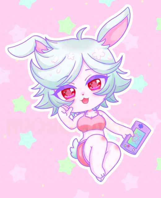 うさぎの女の子