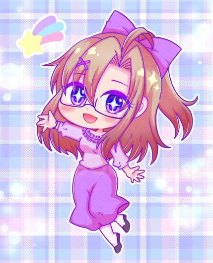 メガネの女の子