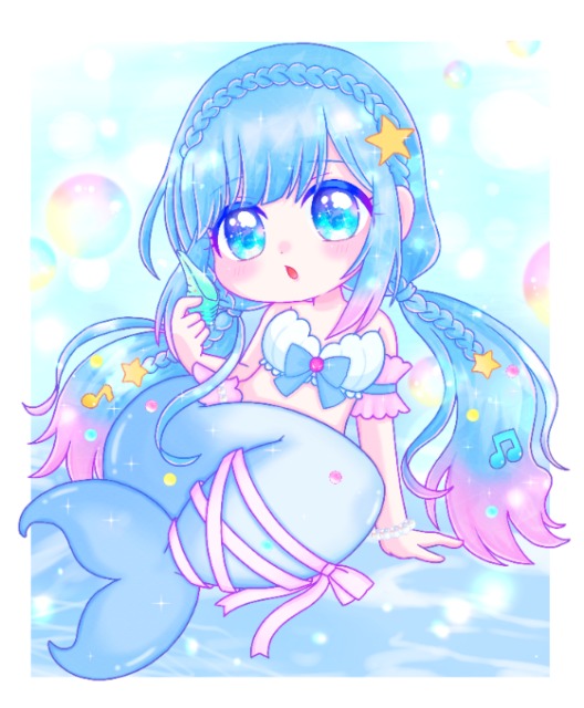 イルカの人魚さん