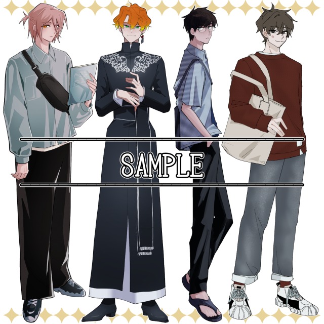 TRPG立ち絵サンプル