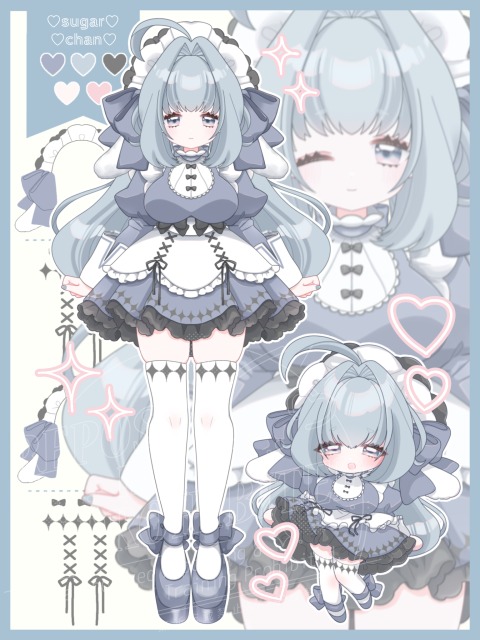 【ご依頼絵⠀】VTuberデザイン・モデリング