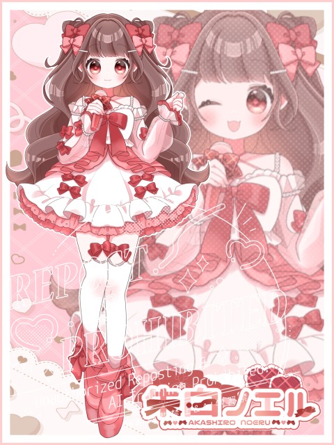 【ご依頼絵】IRIAM立ち絵・1枚絵