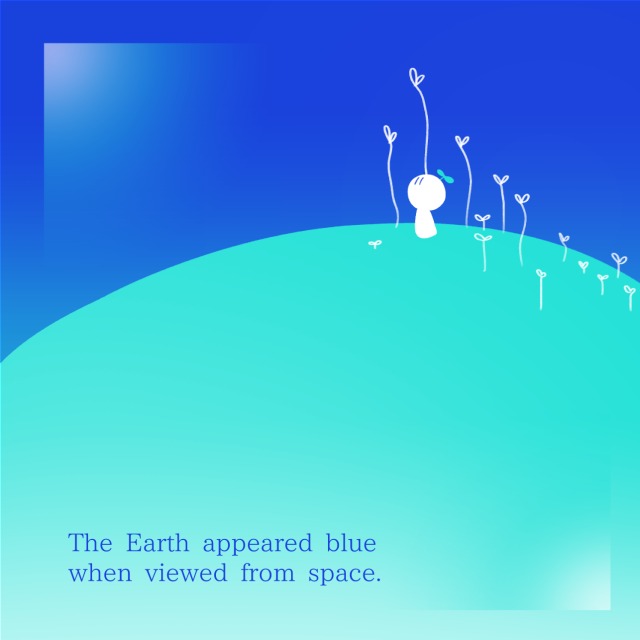 CDジャケット、表紙用の正方形イラスト