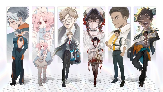 立ち絵イラスト作例
