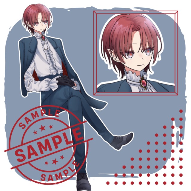 サンプル：20代の男性