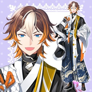 IRIAM用に描かせていただいたイケメンさん立ち絵