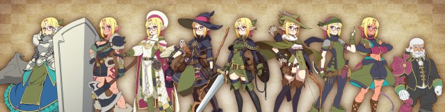 ファンタジー作品用ジョブ立ち絵