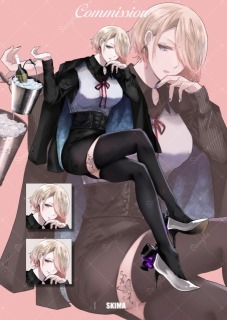 【ご依頼】全身立ち絵+差分