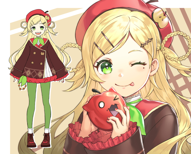 キャラクターデザイン女の子1