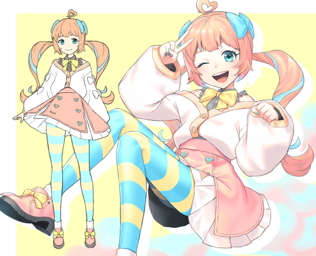 キャラクターデザイン女の子2