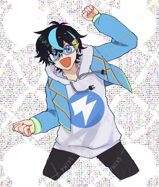 一枚絵（膝上）