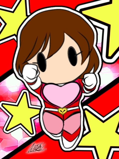 私用イラスト『オトメイちゃん』