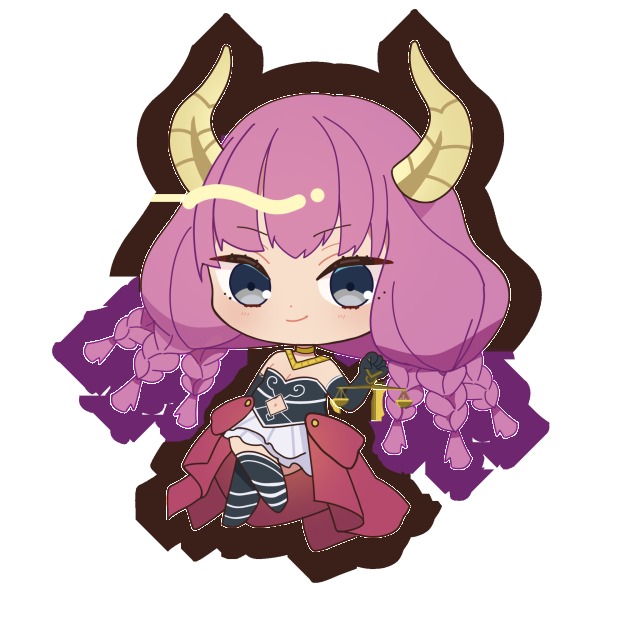 スーパーデフォルメイラスト