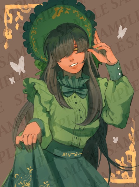 一枚絵(女の子)