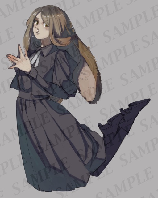 一枚絵(女の子)