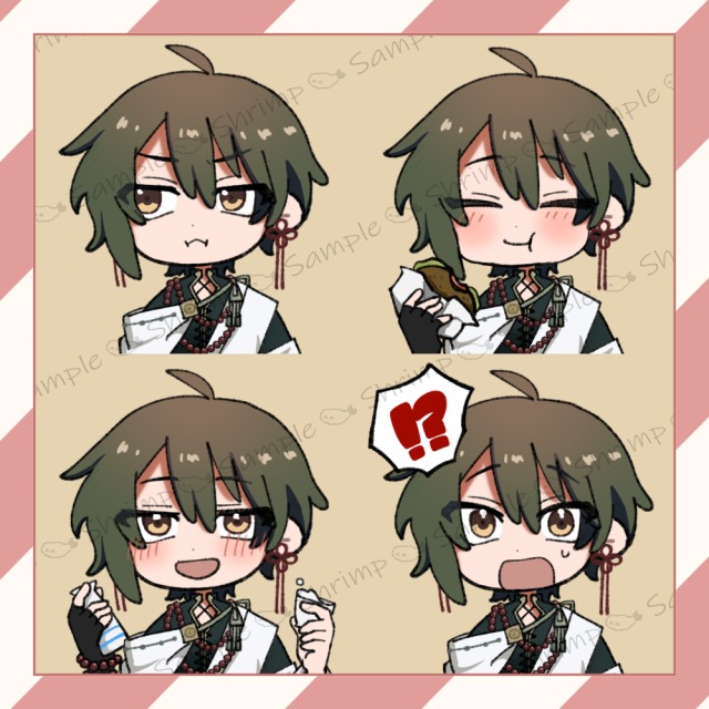 スタンプ10点の作成