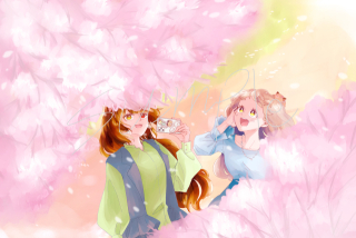 背景有一枚絵サンプル