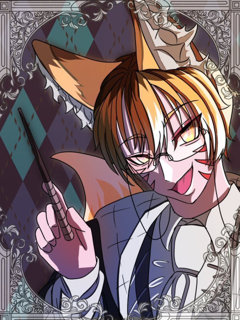 オリキャラの扉絵