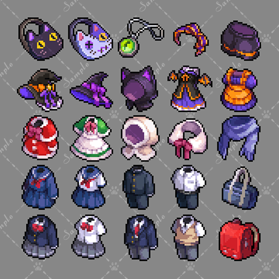 32X32pxドット絵サンプル