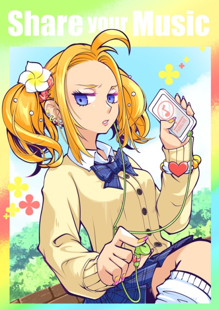 ギャルｘ有線イヤホン