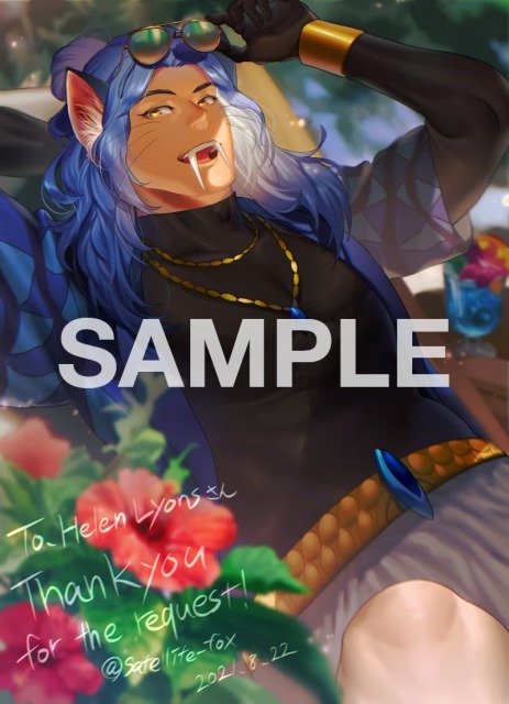 Skeb作品(サンプル)