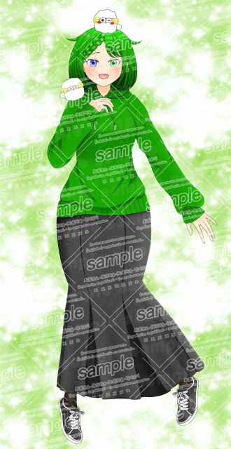 IRIAM用等身立ち絵