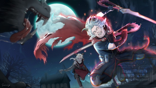 背景込み一枚絵