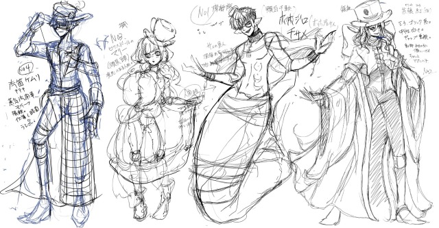 キャラデザラフ