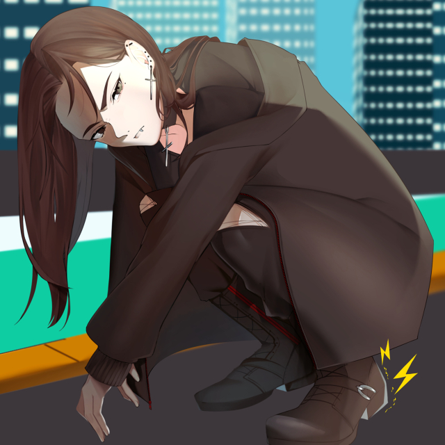 ダウナー系男子イラスト