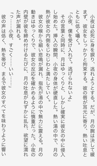 夢小説サンプル