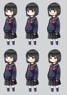 立ち絵・表情差分