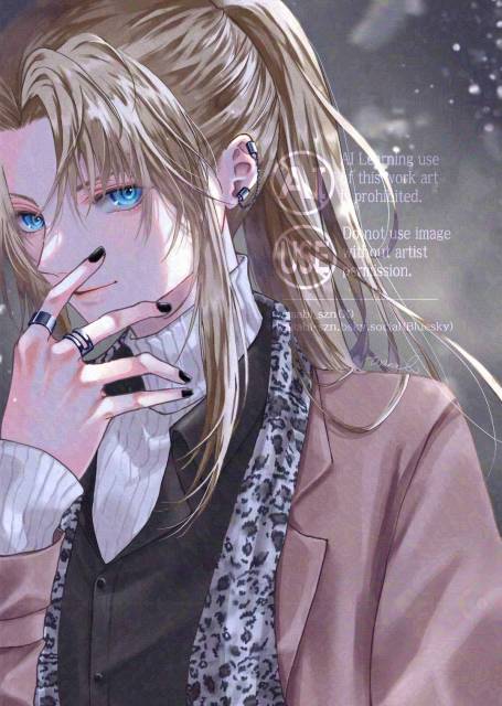 アイスブルーの瞳